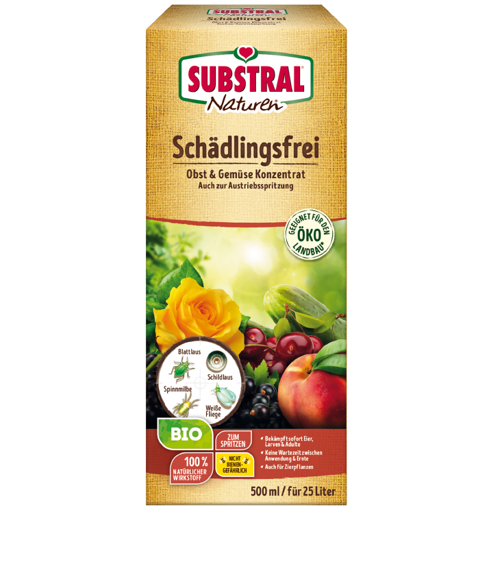 SUBSTRAL Naturen Bio Schädlingsfrei Obst & Gemüse Konzentrat